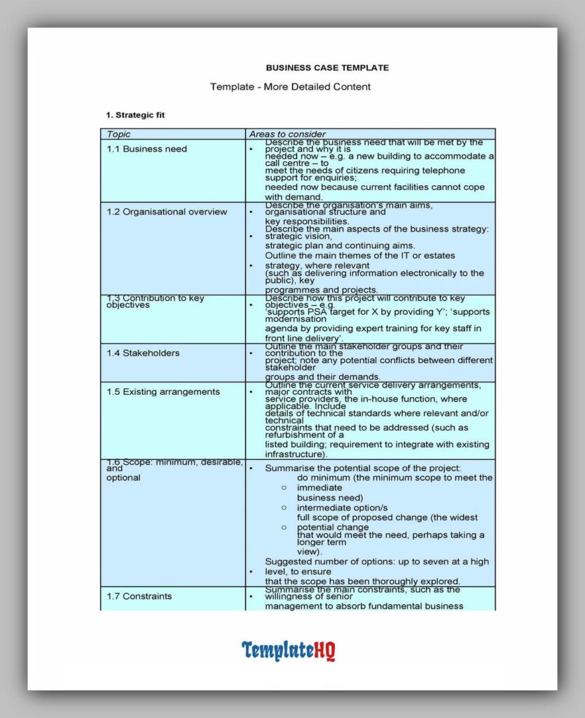 Business Case Sample 07
