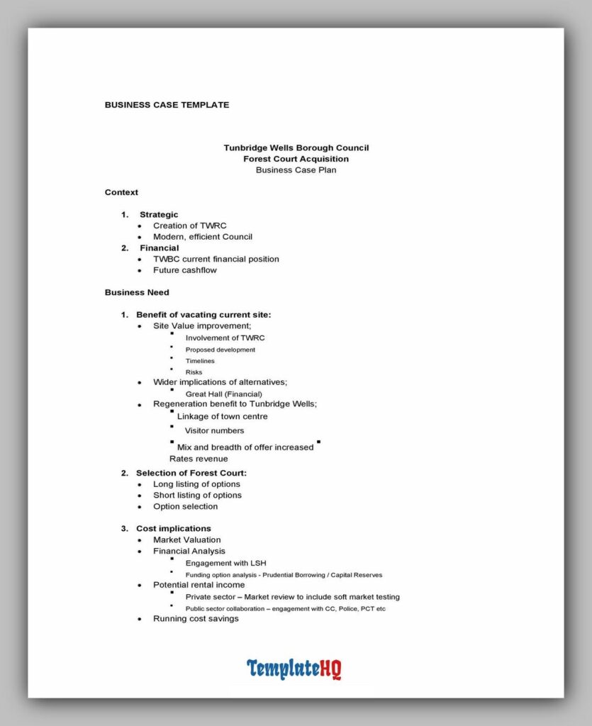 Business Case Sample 08