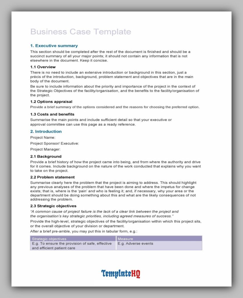 Business Case Sample 10