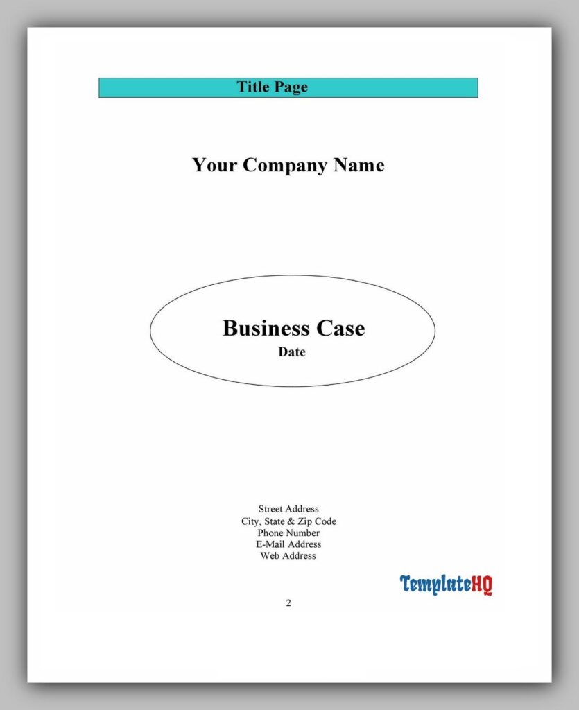 Business Case Sample 12