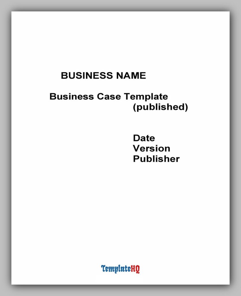 Business Case Sample 21