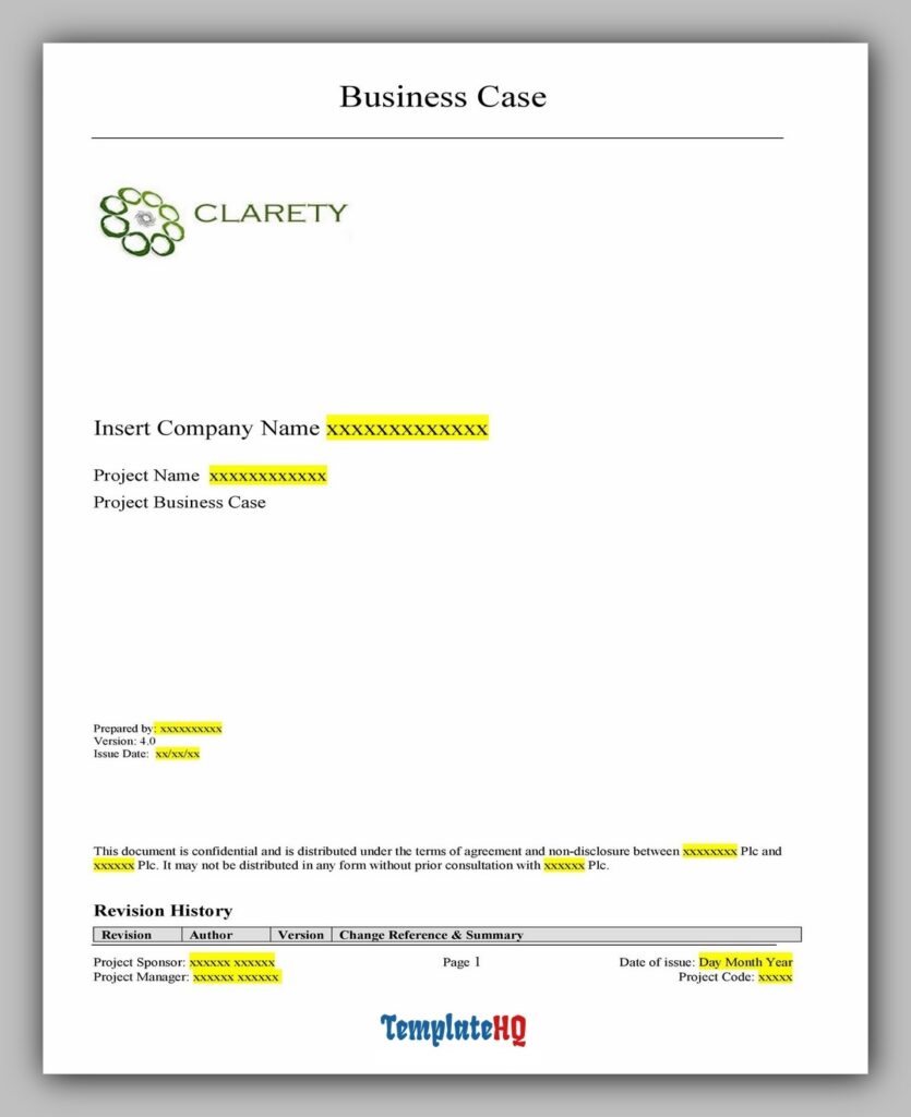 Business Case Sample 30 Business Case Sample 30