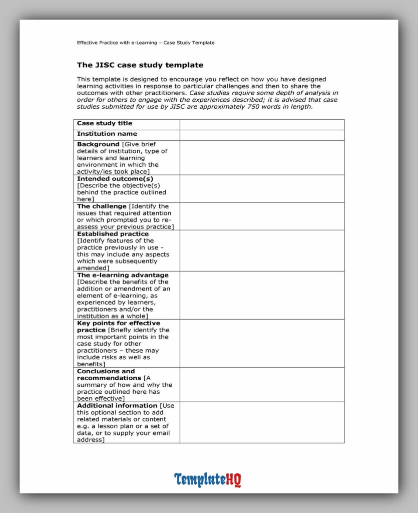 Case Study Example 05 Case Study Example 05