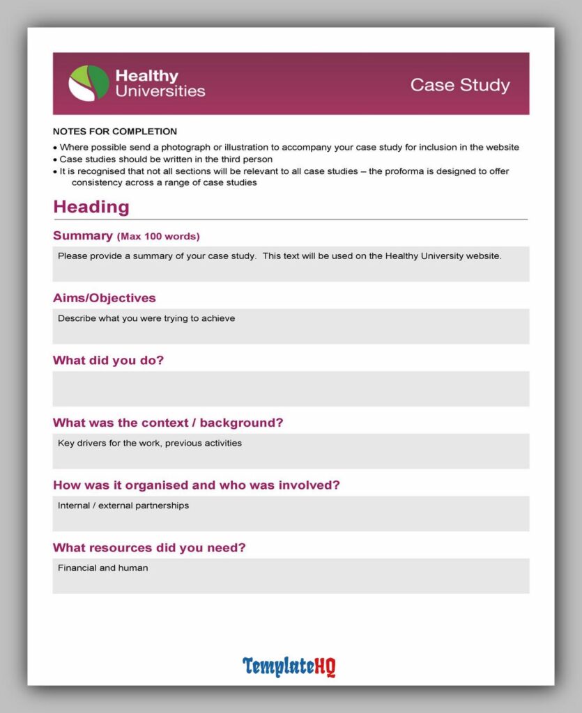 Case Study Example 07 Case Study Example 07