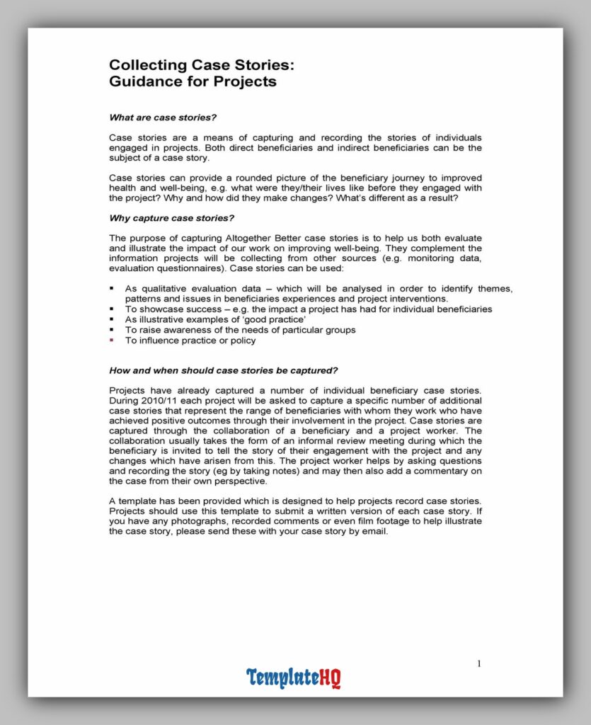 Case Study Example 13 Case Study Example 13