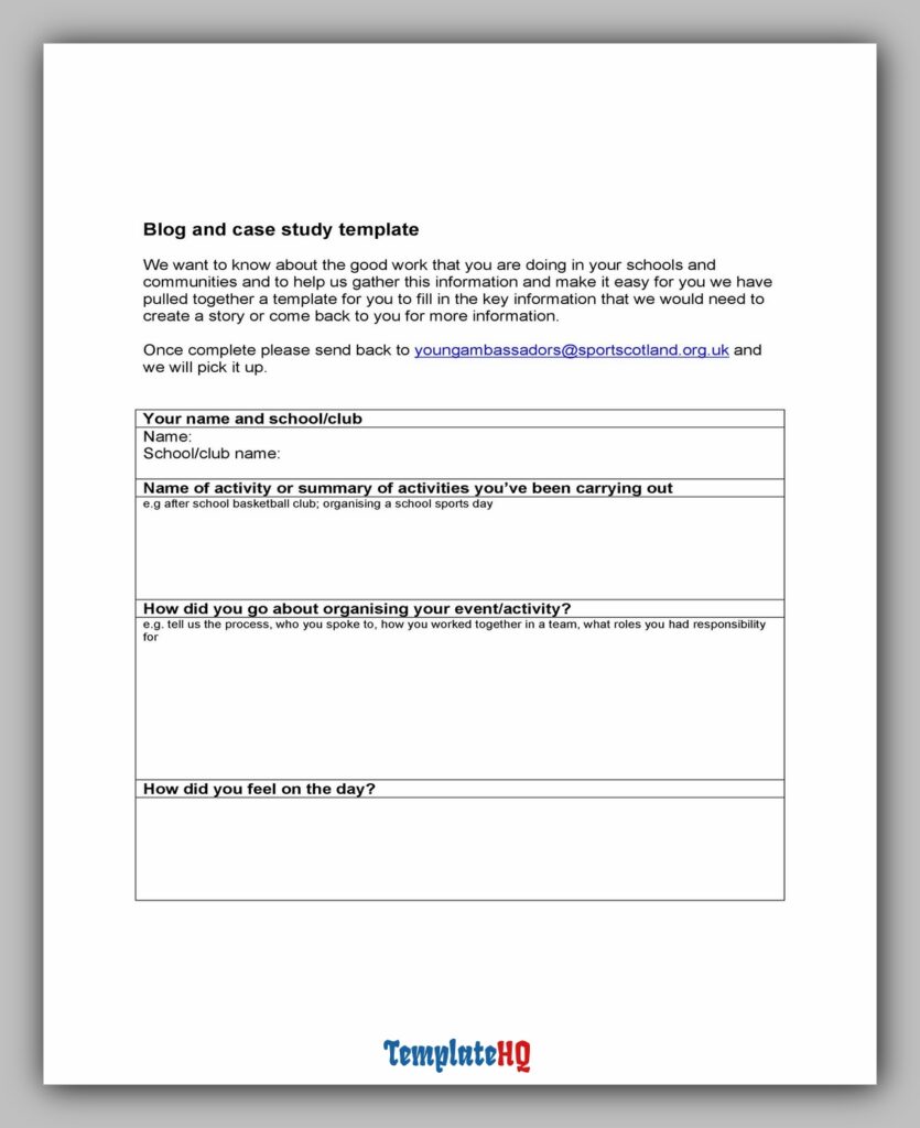 Case Study Example 22 Case Study Example 22