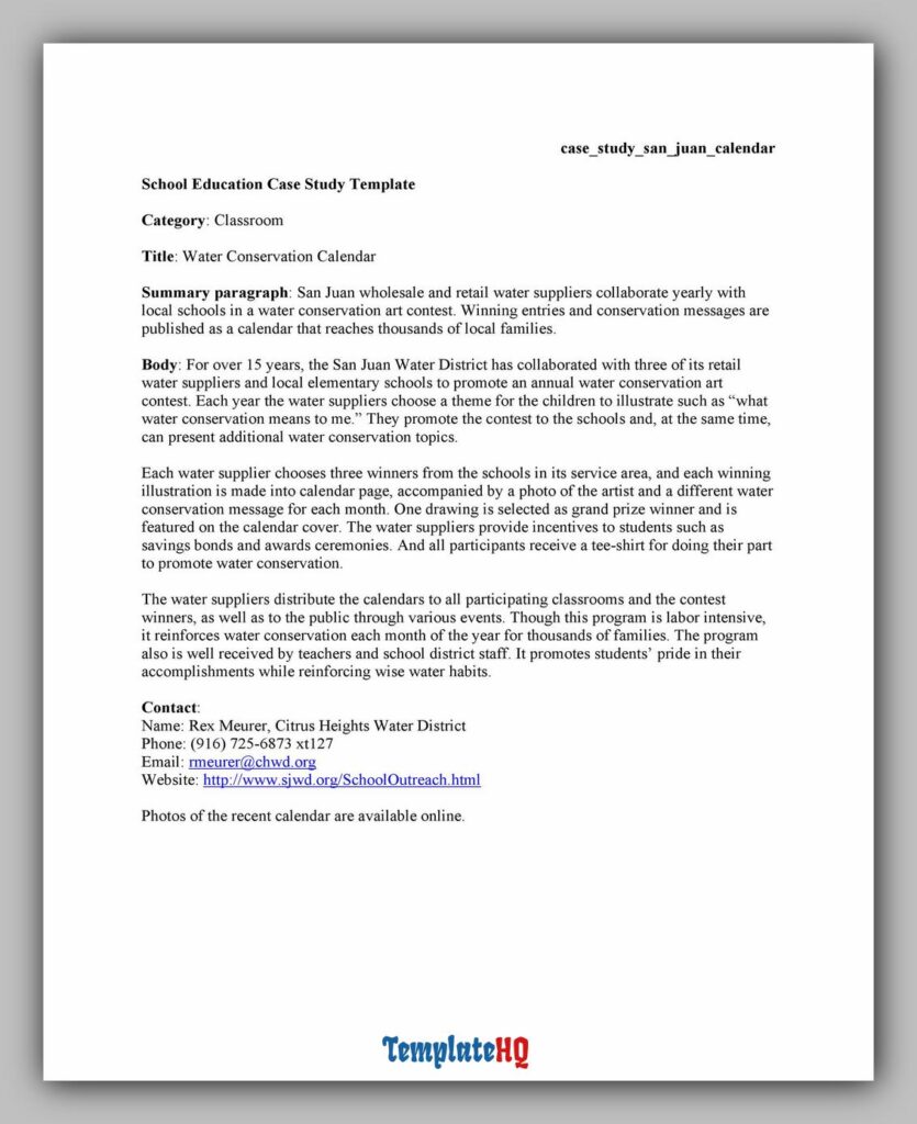 Case Study Example 24 Case Study Example 24
