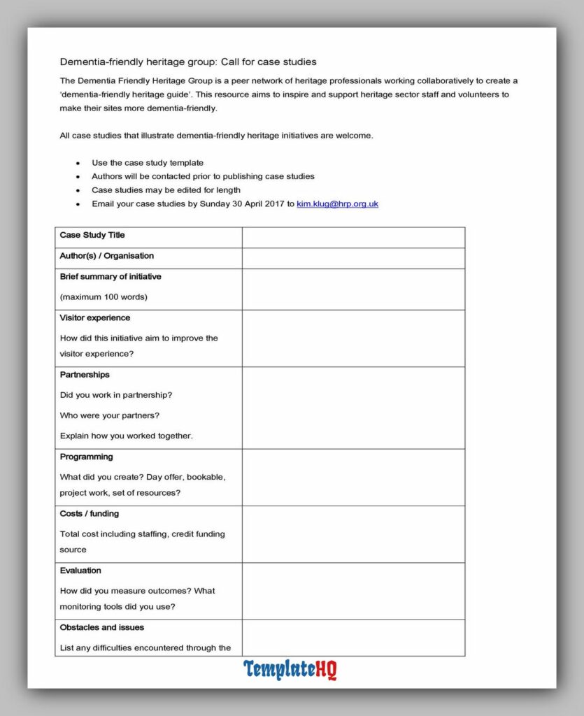 Case Study Example 25 Case Study Example 25
