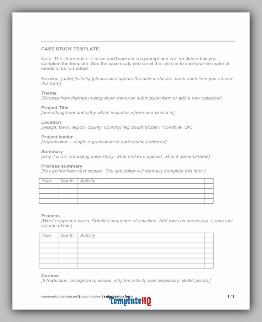 Case Study Example 29 Case Study Example 29