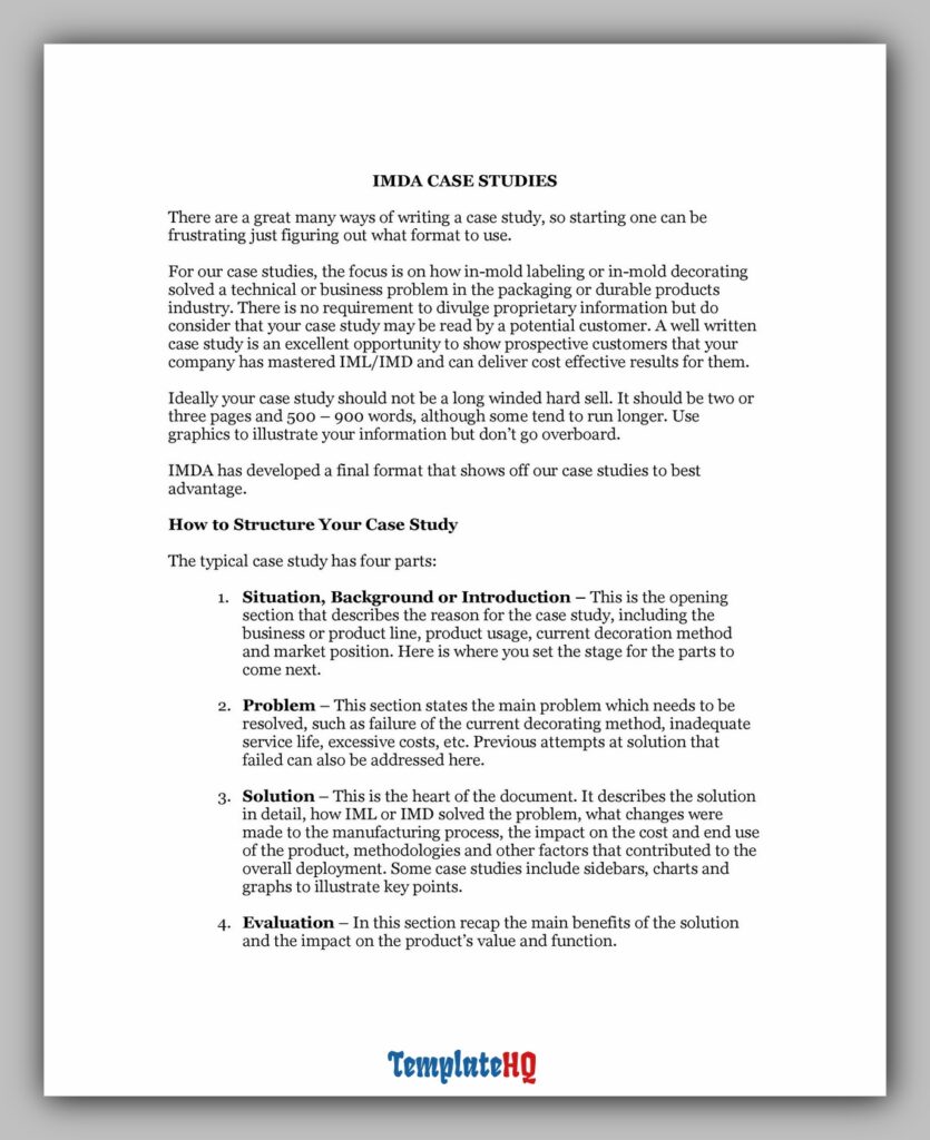 Case Study Example 33 Case Study Example 33