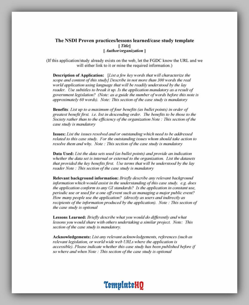 Case Study Example 35 Case Study Example 35