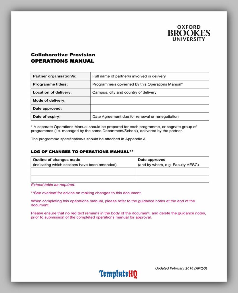 Instruction Manual Template 08 Instruction Manual Template 08