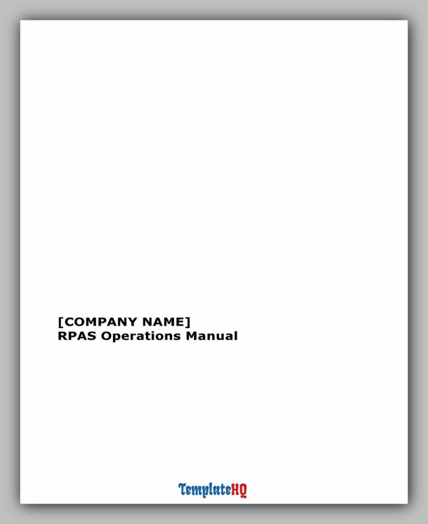 Instruction Manual Template 13 Instruction Manual Template 13