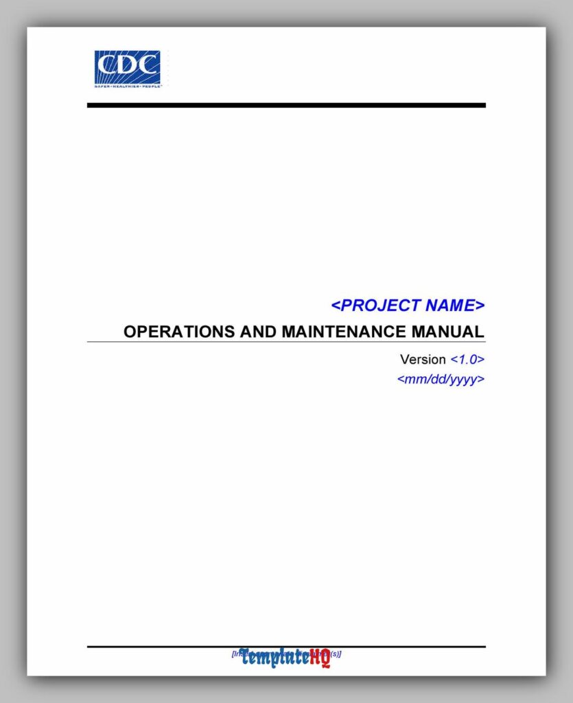 Instruction Manual Template 14 Instruction Manual Template 14