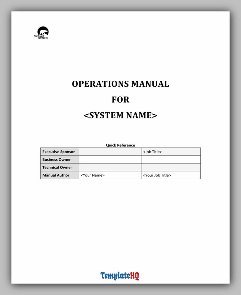 Instruction Manual Template 17 Instruction Manual Template 17