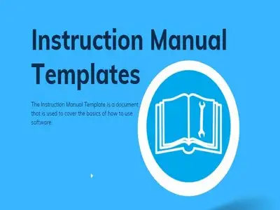 Instruction Manual Templates Featured