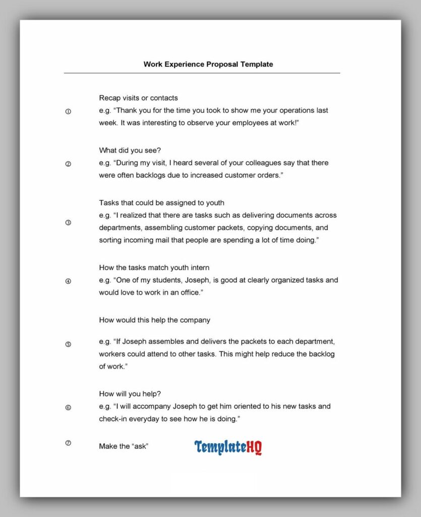 Job Proposal Template 13