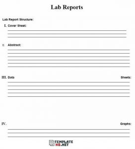 Lab Report Template 07