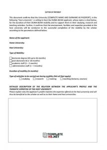 Letter of Interest Template 12