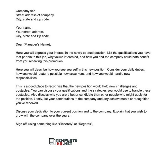 Letter Of Interest Sample For Job