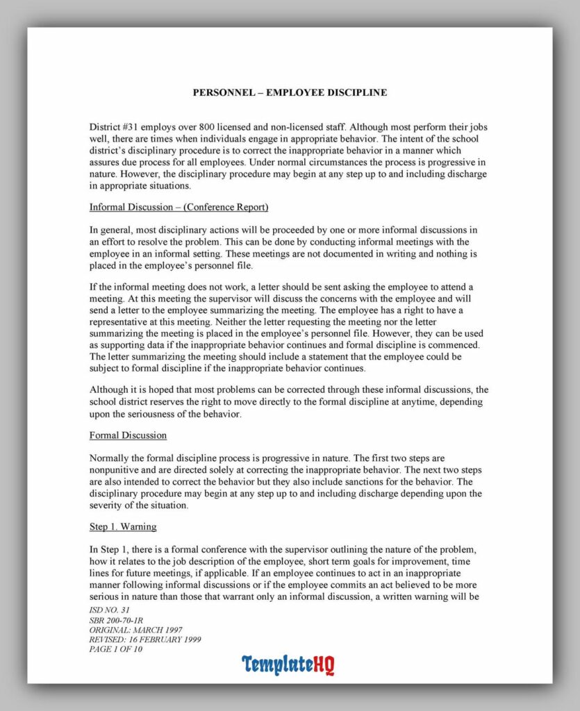 Letter of Reprimand 18 Letter of Reprimand 18