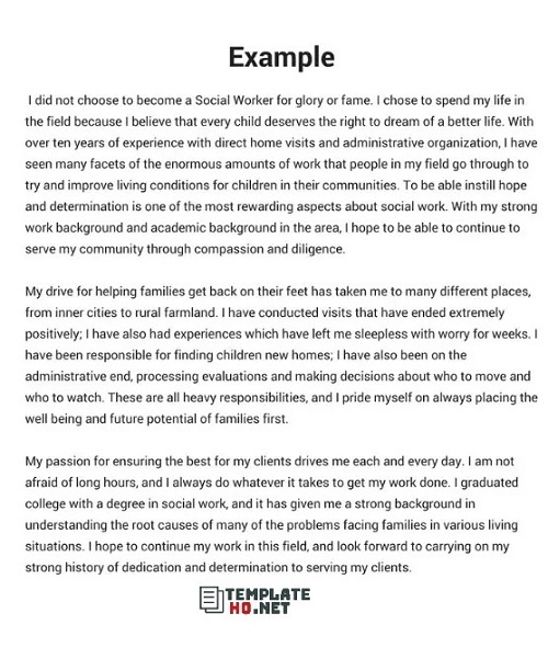 Personal Statement Undergraduate Free