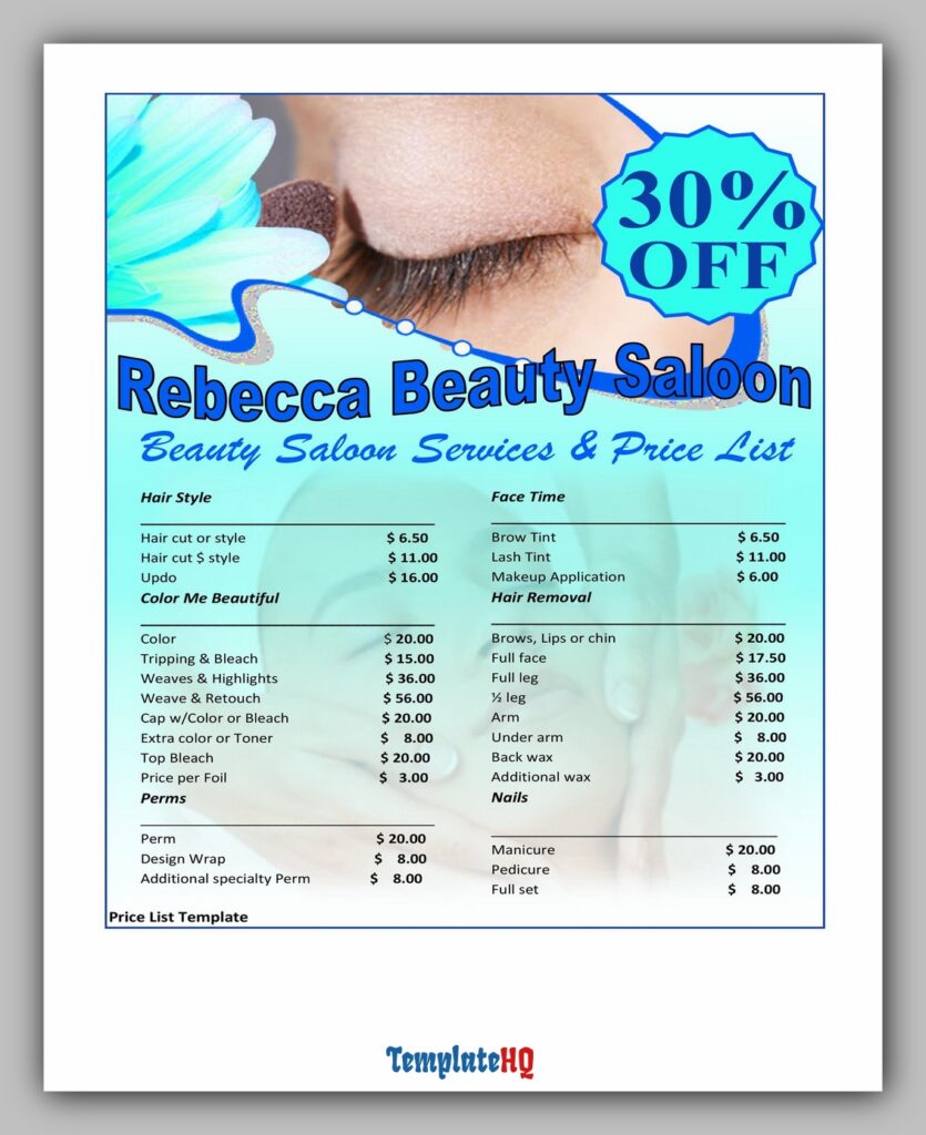 Product Price List 14 Product Price List 14