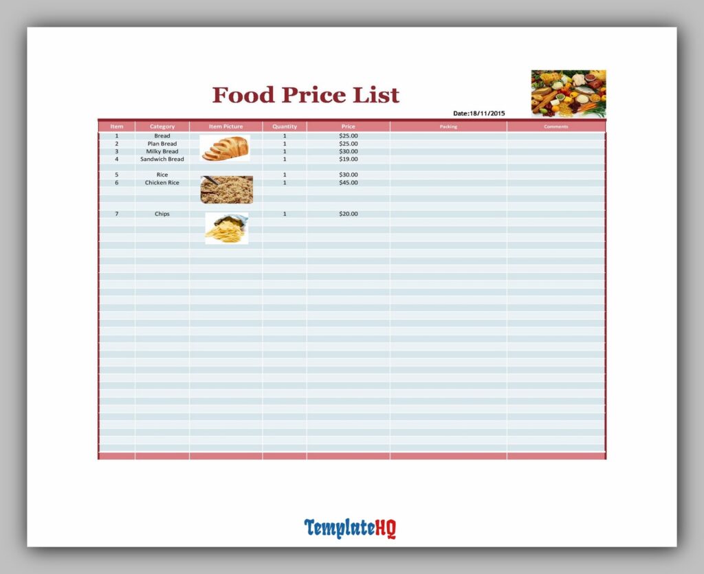 Product Price List 23 Product Price List 23