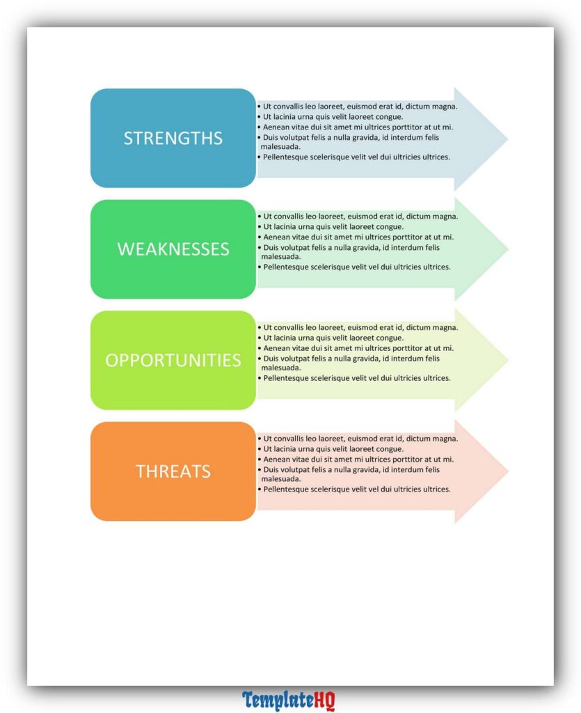 SWOT Analysis Template Excel 41 SWOT Analysis Template Excel 41