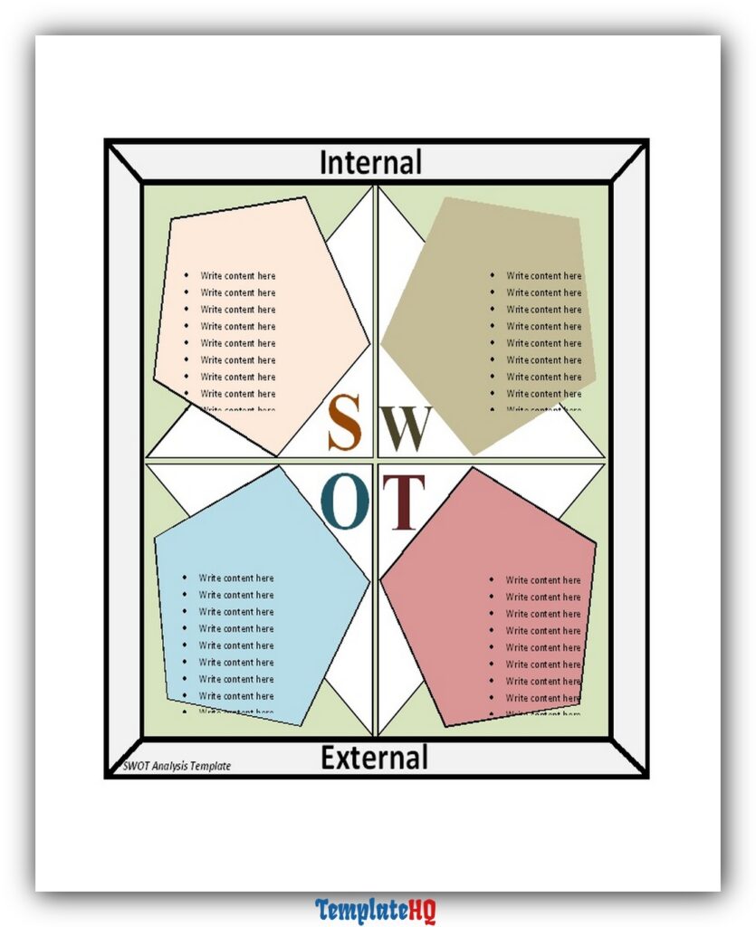 SWOT Analysis Template Excel 50 SWOT Analysis Template Excel 50