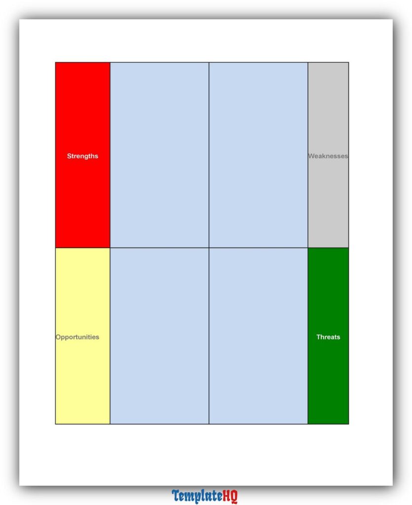 SWOT Analysis Template Excel 63 SWOT Analysis Template Excel 63