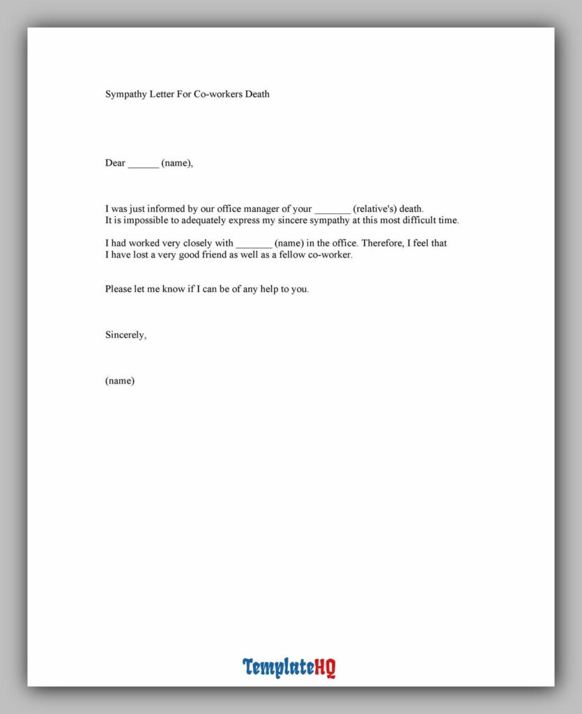 Sympathy Message Examples 01