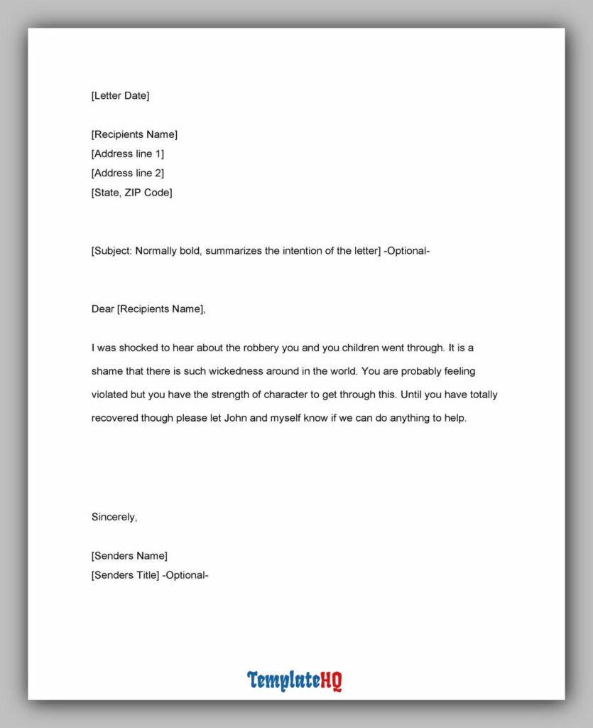 Sympathy Message Examples 19