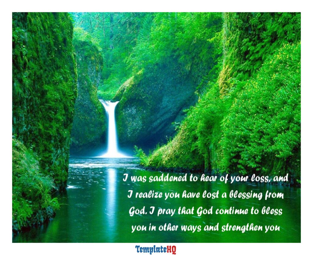 Sympathy Message Examples 37