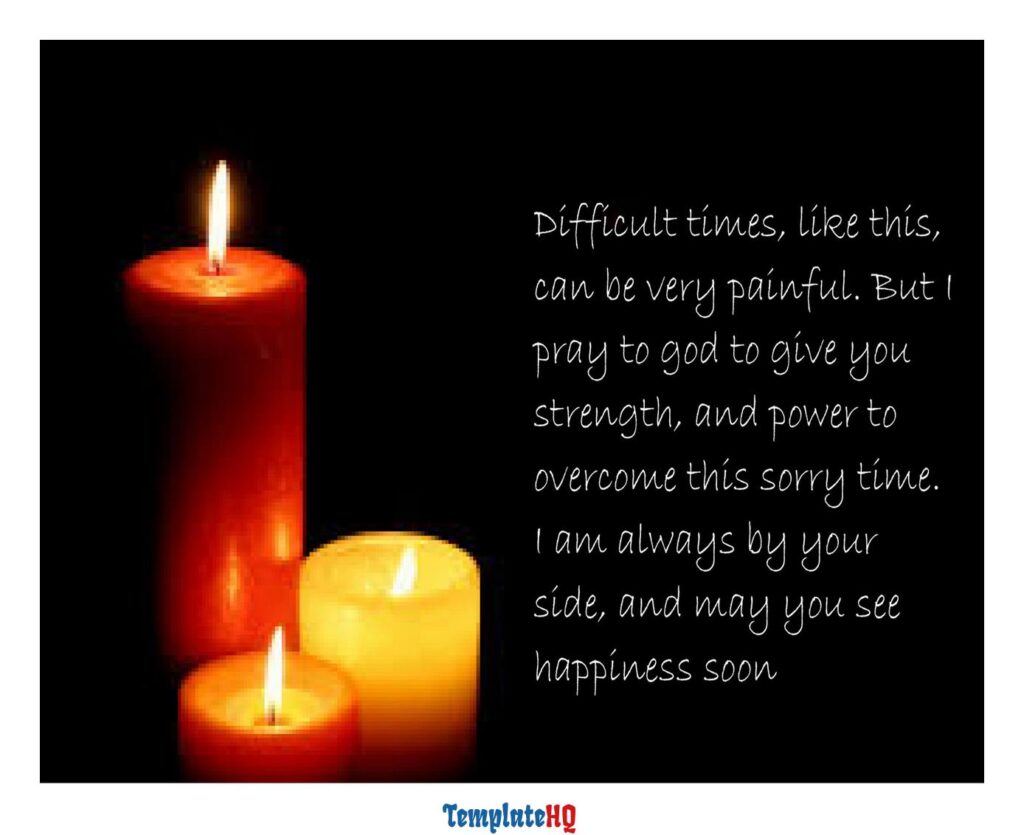 Sympathy Message Examples 42