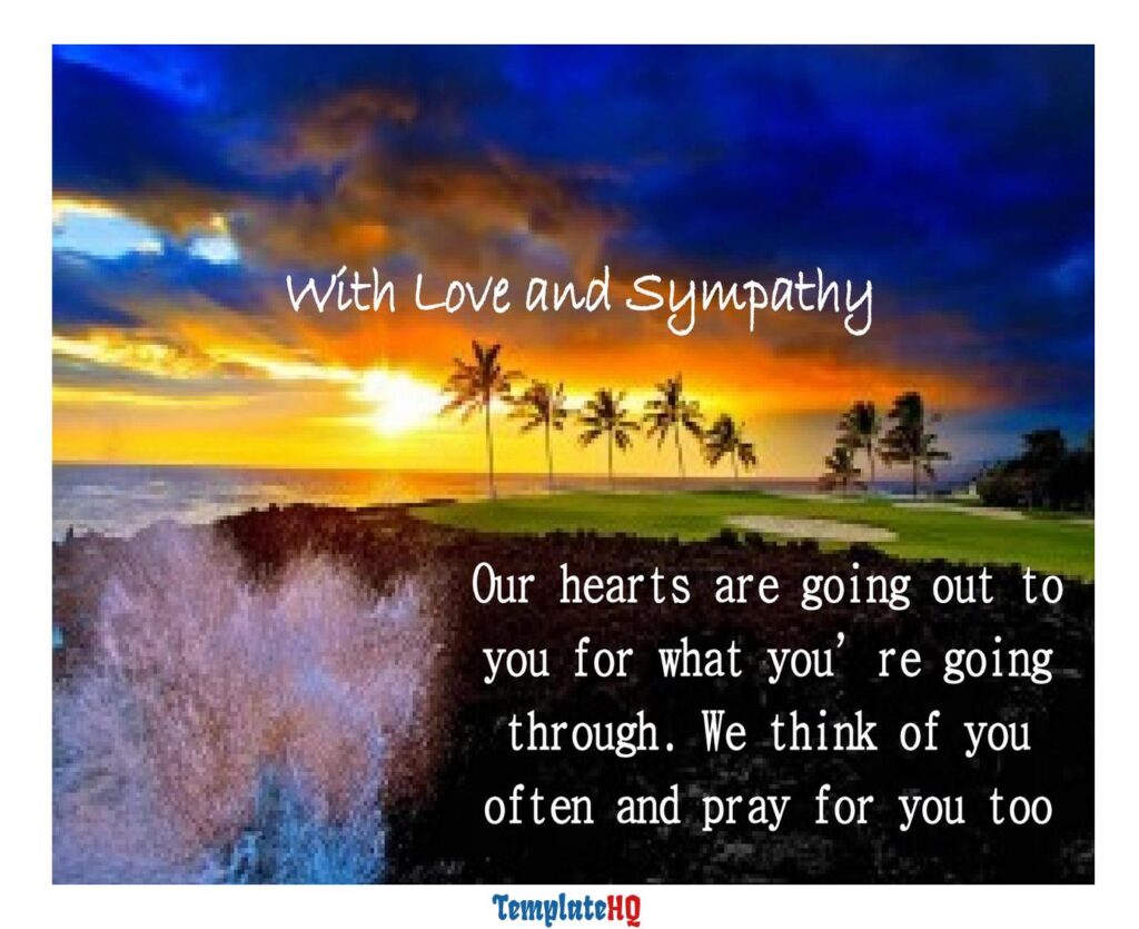Sympathy Message Examples 48
