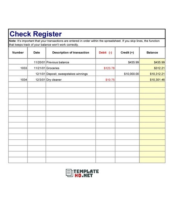 checkbook register 04 checkbook register 04