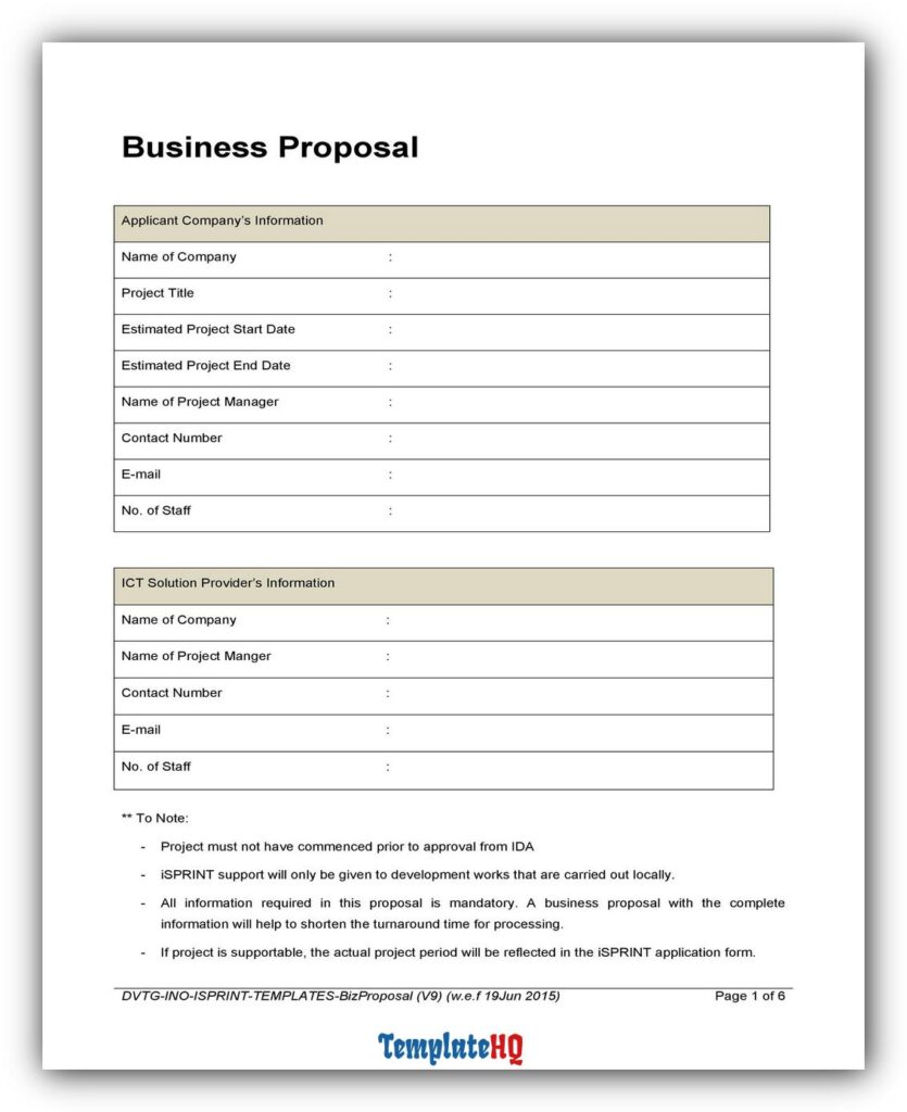 Business Proposal Template 12