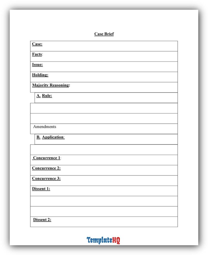 Case Brief Example 01