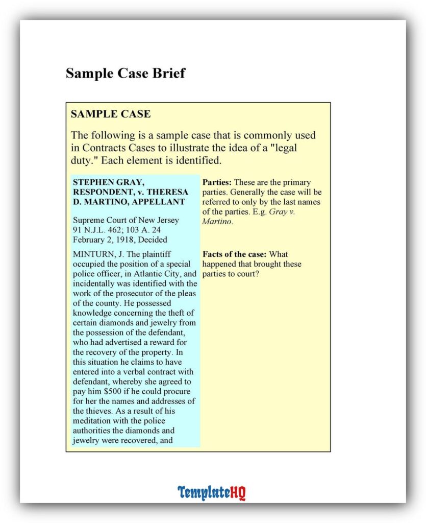 Case Brief Example 08