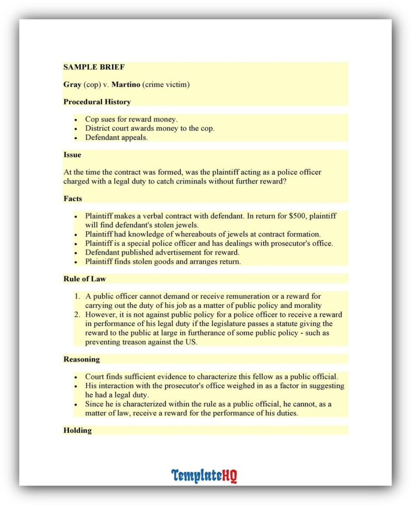 Case Brief Example 09