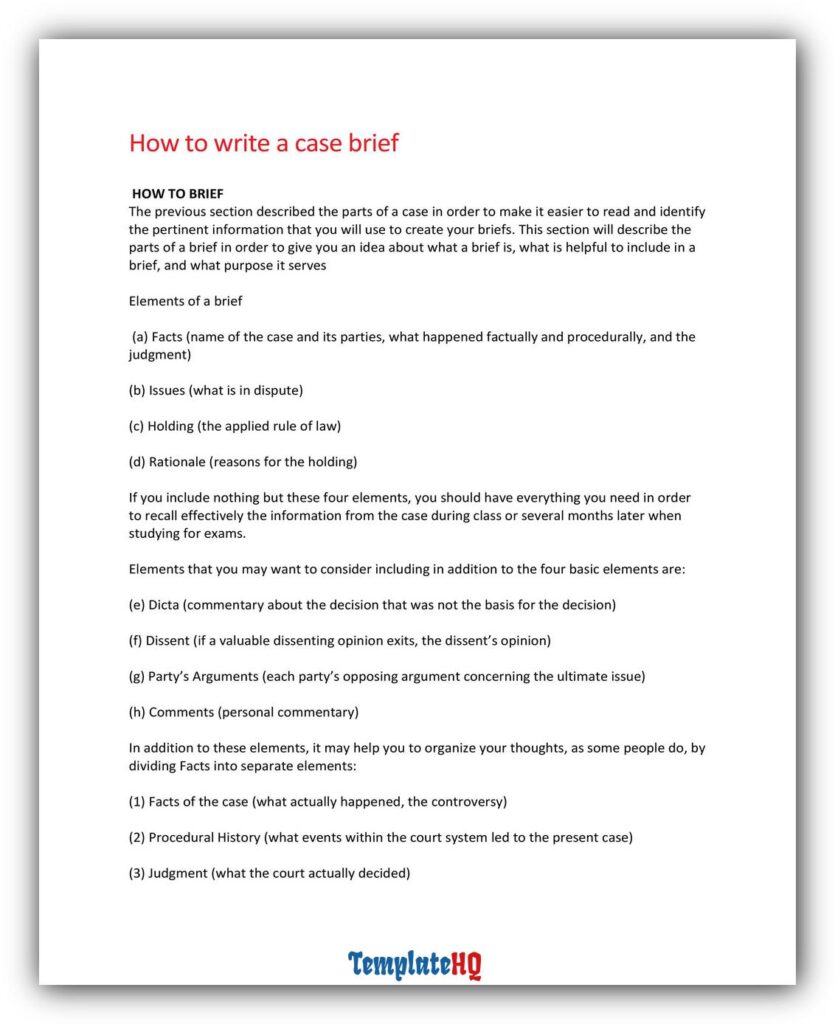 Case Brief Example 15