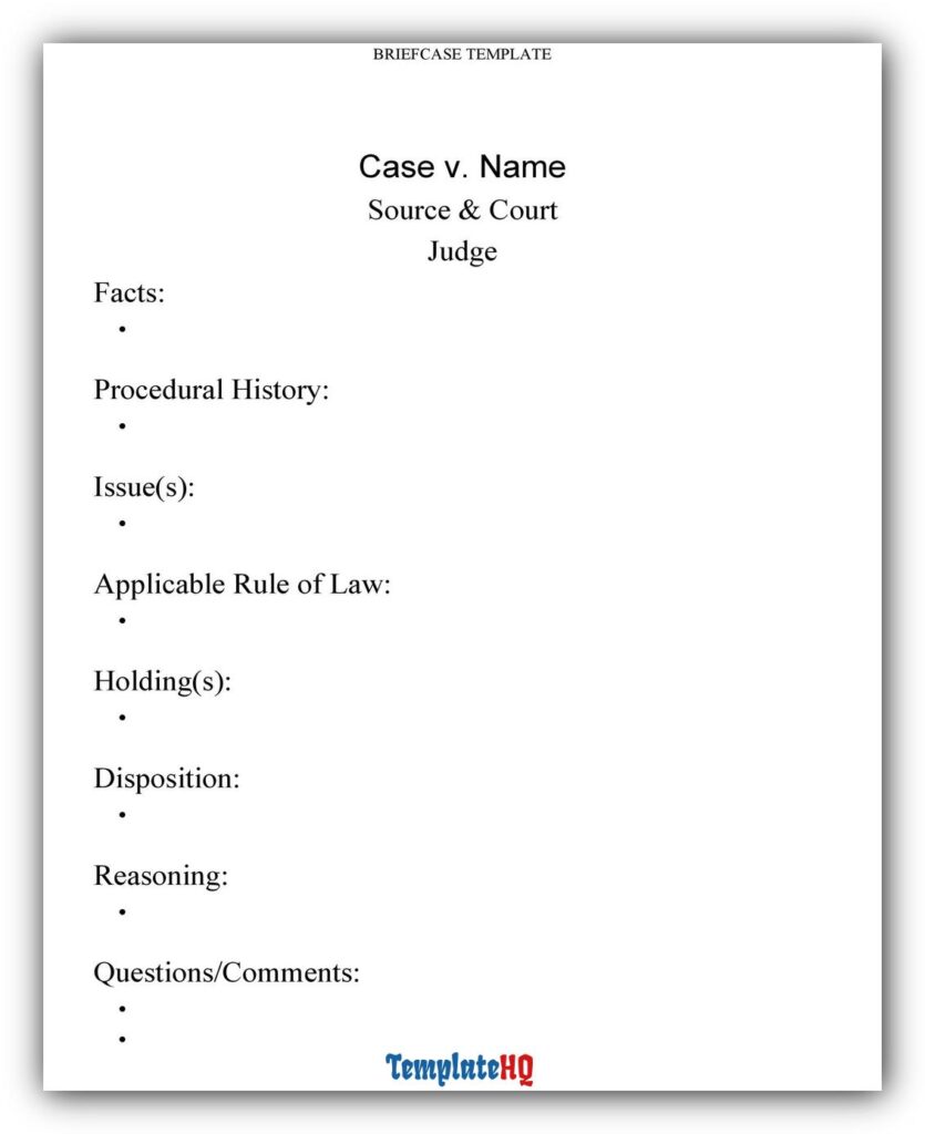 Case Brief Example 20