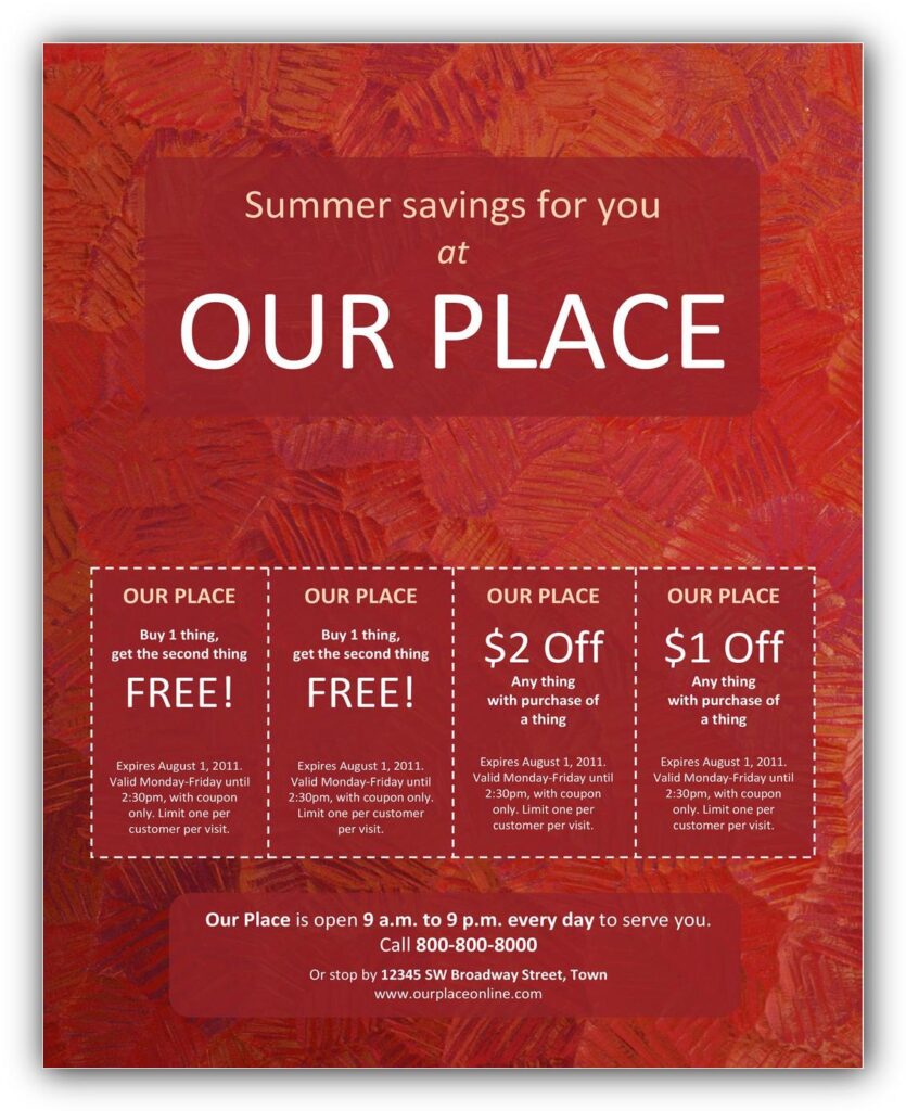 Coupon Templates 02 Coupon Templates 02