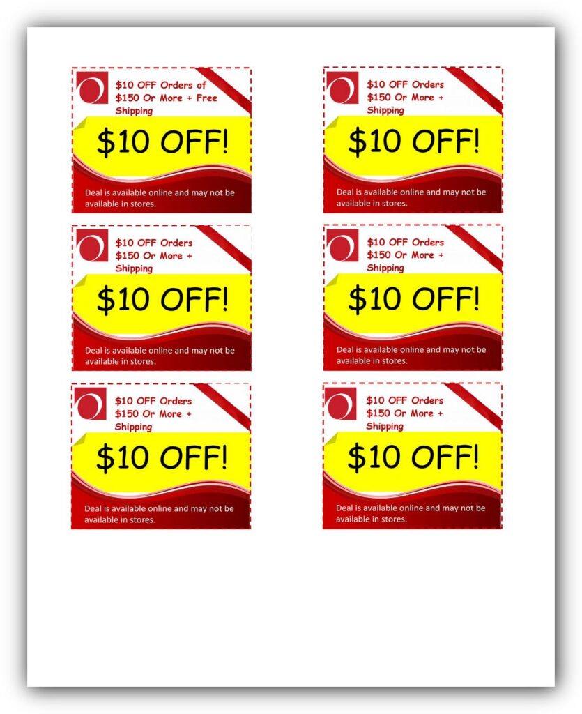 Coupon Templates 07