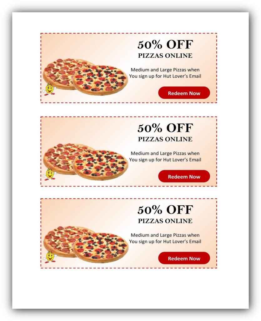 Coupon Templates 10