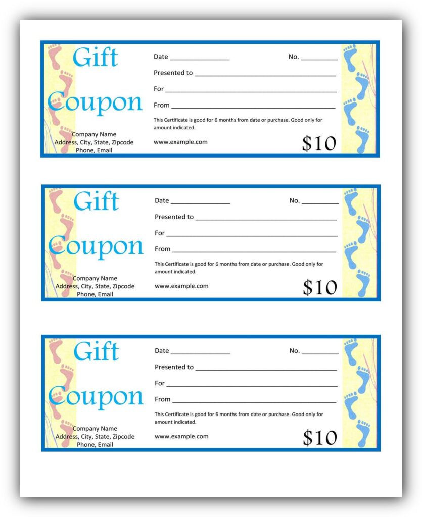 Coupon Templates 26 Coupon Templates 26