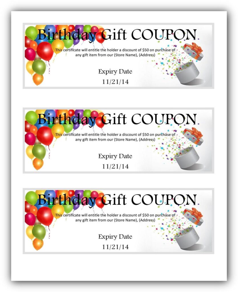 Coupon Templates 27 Coupon Templates 27