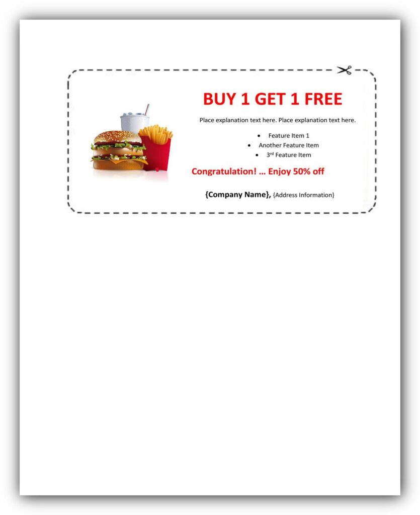 Coupon Templates 34 Coupon Templates 34
