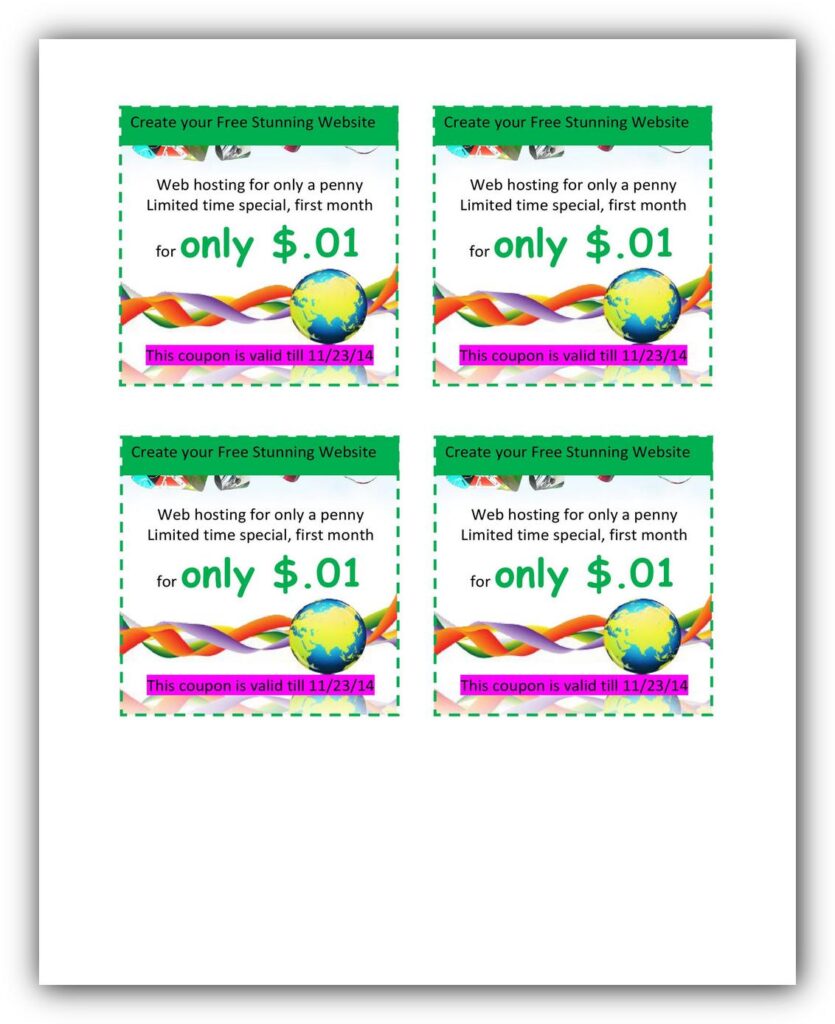 Coupon Templates 50 Coupon Templates 50